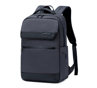 ARCTIC HUNTER τσάντα πλάτης B00671 με θήκη laptop 15.6", 16L, γκρι
