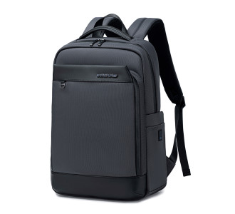 ARCTIC HUNTER τσάντα πλάτης B00672 με θήκη laptop 15.6", 15L, γκρι