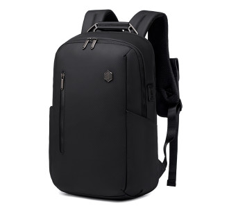 ARCTIC HUNTER τσάντα πλάτης B00915 με θήκη laptop 15.6", USB, 20L, μαύρη