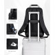 ARCTIC HUNTER τσάντα πλάτης B00915 με θήκη laptop 15.6", USB, 20L, μαύρη