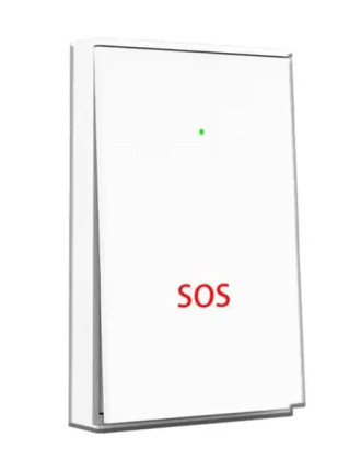 Κουμπί πανικού B100-SOS για συναγερμούς, επιτοίχιο, 433MHz eV1527