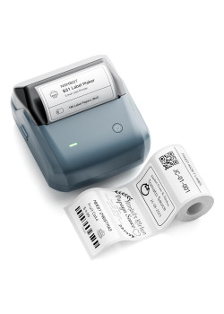 NIIMBOT smart θερμικός εκτυπωτής ετικετών B31, 203dpi, Bluetooth, μπλε