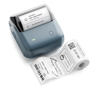 NIIMBOT smart θερμικός εκτυπωτής ετικετών B31, 203dpi, Bluetooth, μπλε