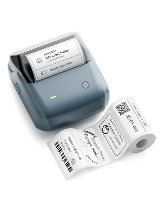 NIIMBOT smart θερμικός εκτυπωτής ετικετών B31, 203dpi, Bluetooth, μπλε NIIMBOT smart θερμικός εκτυπωτής ετικετών B31, 203dpi, Bluetooth, μπλε