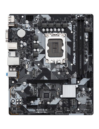 ASROCK μητρική B760M-HDV/M.2 D4, 2x DDR4, s1700, USB 3.2 Gen1, mATX
