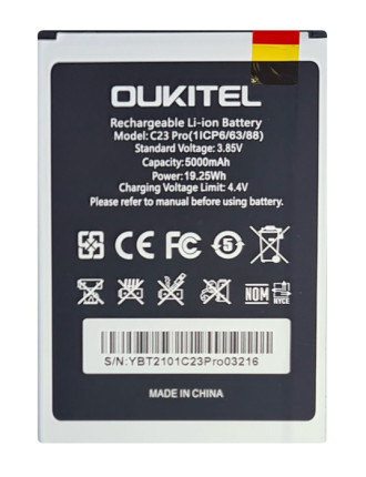 OUKITEL μπαταρία για smartphone C23 Pro
