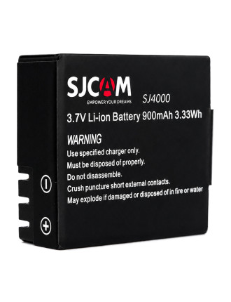 SJCAM μπαταρία για SJ4000 series action κάμερες, 900mAh SJCAM μπαταρία για SJ4000 series action κάμερες, 900mAh