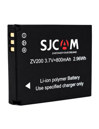 SJCAM μπαταρία για ZV200 φωτογραφική μηχανή, 800mAh SJCAM μπαταρία για ZV200 φωτογραφική μηχανή, 800mAh