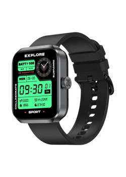 ZEBLAZE smartwatch Beyond 3 Plus, heart rate, 1.78" AMOLED, GPS, 3 ATM, μαύρο