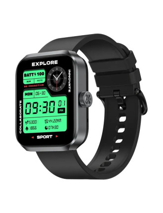 ZEBLAZE smartwatch Beyond 3 Plus, heart rate, 1.78" AMOLED, GPS, 3 ATM, μαύρο