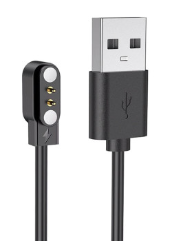 ZEBLAZE USB καλώδιο φόρτισης για smartwatch Beyond 3 Plus, μαύρο