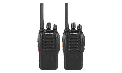 BAOFENG σετ ασύρματοι πομποδέκτες BF-88E, PMR, 0.5W, μαύρο, 2τμχ