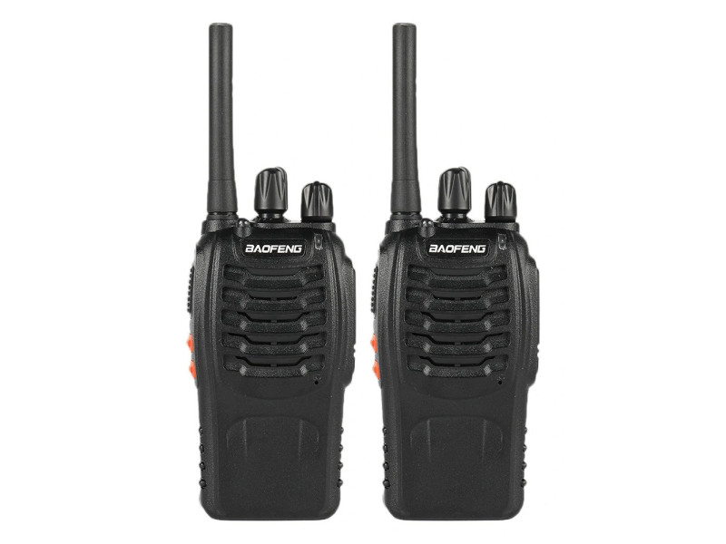 BAOFENG σετ ασύρματοι πομποδέκτες BF-88E, PMR, 0.5W, μαύρο, 2τμχ