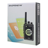 BAOFENG σετ ασύρματοι πομποδέκτες BF-T17, PMR, 0.5W, μαύρο, 2τμχ