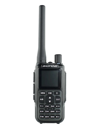BAOFENG ασύρματος πομποδέκτης MINI-5, UHF/VHF, 5W/2W, μαύρος BAOFENG ασύρματος πομποδέκτης MINI-5, UHF/VHF, 5W/2W, μαύρος