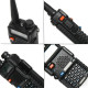 BAOFENG ασύρματος πομποδέκτης UV-5R, VHF/UHF, 5W, μαύρος