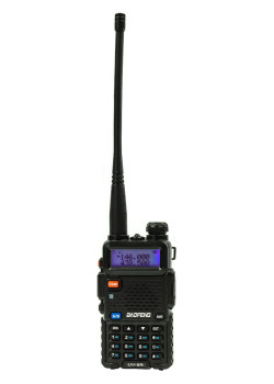 BAOFENG ασύρματος πομποδέκτης UV-5R, VHF/UHF, 5W, μαύρος