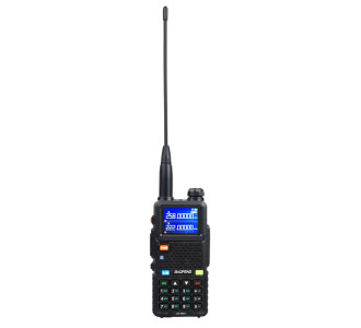 BAOFENG ασύρματος πομποδέκτης UV-5RH, VHF/UHF, 10W, μαύρος