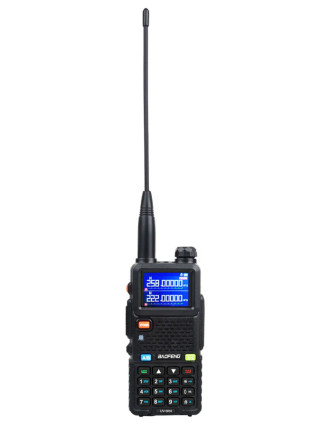 BAOFENG ασύρματος πομποδέκτης UV-5RH, VHF/UHF, 10W, μαύρος