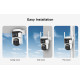 VSTARCAM smart ηλιακή κάμερα BG621DR, dual lens, 3MP, 4G, SD, PTZ, IP66 VSTARCAM smart ηλιακή κάμερα BG621DR, dual lens, 3MP, 4G, SD, PTZ, IP66