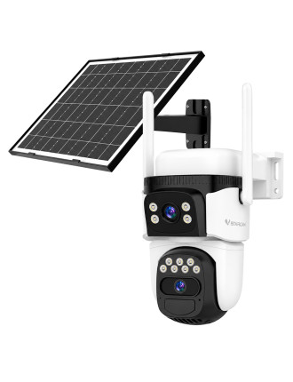 VSTARCAM smart ηλιακή κάμερα BG621DR, dual lens, 3MP, 4G, SD, PTZ, IP66 VSTARCAM smart ηλιακή κάμερα BG621DR, dual lens, 3MP, 4G, SD, PTZ, IP66
