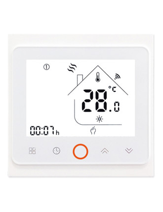 Smart θερμοστάτης αερίου BHT-002-GCLWDB, dual band WiFi, χωνευτός, λευκός