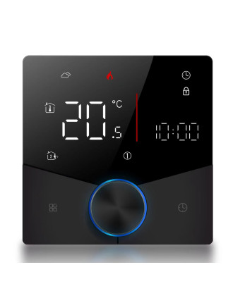 Smart θερμοστάτης πετρελαίου BHT-009GBLW, WiFi, χωνευτός, μαύρος Smart θερμοστάτης πετρελαίου BHT-009GBLW, WiFi, χωνευτός, μαύρος