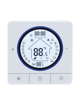 Smart θερμοστάτης αερίου BHT-800WM-GCLW, WiFi, επιτοίχιος, λευκός Smart θερμοστάτης αερίου BHT-800WM-GCLW, WiFi, επιτοίχιος, λευκός