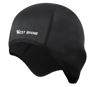 WEST BIKING ποδηλατικός σκούφος BIKE-0037, μαύρος WEST BIKING ποδηλατικός σκούφος BIKE-0037, μαύρος