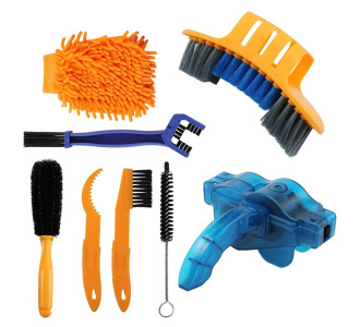 Σετ βουρτσών καθαρισμού ποδηλάτου BIKE-0043, 8τμχ Σετ βουρτσών καθαρισμού ποδηλάτου BIKE-0043, 8τμχ