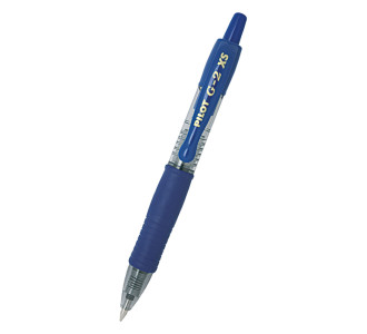 PILOT στυλό διαρκείας gel G-2 XS, 0.7mm, 11cm, μπλε