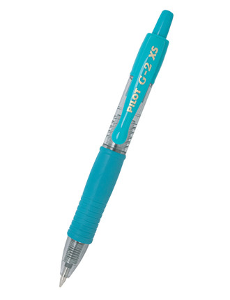 PILOT στυλό διαρκείας gel G-2 XS, 0.7mm, 11cm, γαλάζιο