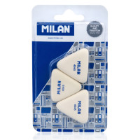 MILAN γόμα 445 BMM10099MP, τρίγωνη 40 x 40 x40 x 6mm, σετ 3τμχ MILAN γόμα 445 BMM10099MP, τρίγωνη 40 x 40 x40 x 6mm, σετ 3τμχ