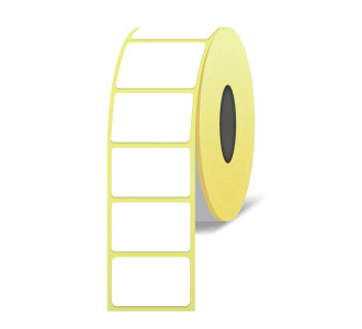 BURN OUT ρολό θερμικών αυτοκόλλητων ετικετών BO-41, 40x25mm, 1000 ετικέτες, λευκό