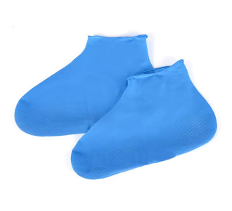 Αδιάβροχα καλύμματα παπουτσιών BQ41G, σιλικόνης, 41-47 μέγεθος, μπλε