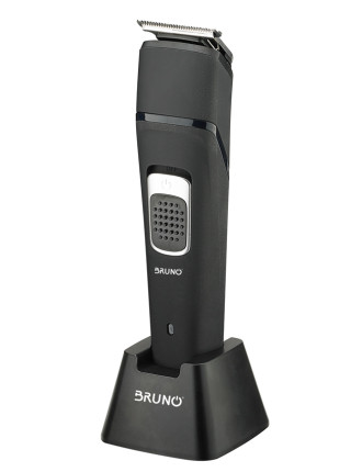 BRUNO κουρευτική μηχανή 4 σε 1 BRN-0023, wet & dry, 6 εξαρτήματα, μαύρη