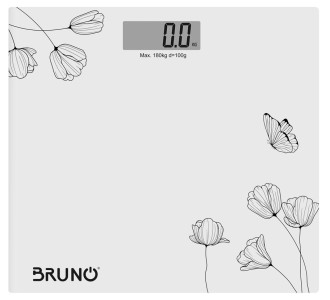 BRUNO ψηφιακή ζυγαριά BRN-0055, έως 180kg, λευκή