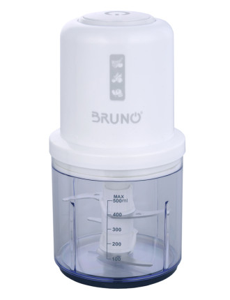 BRUNO πολυκόπτης BRN-0066, 500ml, 400W, 4 λεπίδες, λευκό