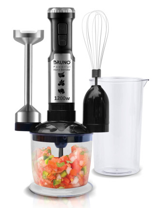 BRUNO ραβδομπλέντερ 3 σε 1 BRN-0093, ρυθμιζόμενη ταχύτητα, 1200W