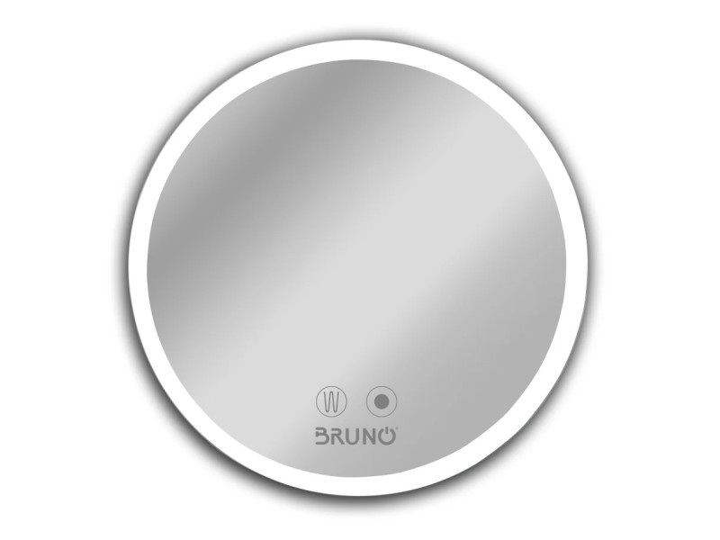 BRUNO καθρέφτης μπάνιου LED BRN-0098, στρόγγυλος, 24W, Φ70cm, IP67