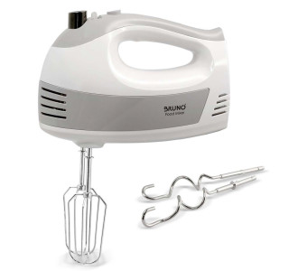BRUNO μίξερ χειρός BRN-0110, 500W, 5 ταχύτητες & turbo, λευκό