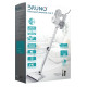 BRUNO ηλεκτρική σκούπα 2 σε 1 BRN-0133, 600W, λευκή-ασημί BRUNO ηλεκτρική σκούπα 2 σε 1 BRN-0133, 600W, λευκή-ασημί