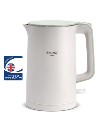 BRUNO βραστήρας BRN-0140 με διπλό τοίχωμα, 1.7L, Strix, 2200W, λευκός