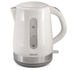 BRUNO βραστήρας νερού BRN-0142, 1.7L, 2200W, λευκό-γκρι BRUNO βραστήρας νερού BRN-0142, 1.7L, 2200W, λευκό-γκρι