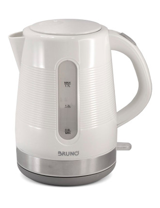 BRUNO βραστήρας νερού BRN-0142, 1.7L, 2200W, λευκό-γκρι BRUNO βραστήρας νερού BRN-0142, 1.7L, 2200W, λευκό-γκρι