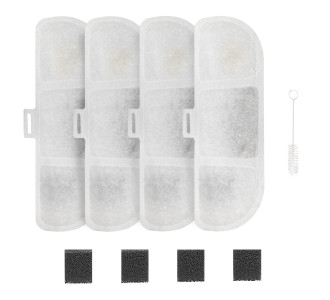 BRUNO φίλτρα νερού BRN-0152 για ποτίστρα κατοικίδιων BRN-0149, 4τμχ