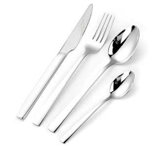 BRUNO σετ μαχαιροπίρουνα ανοξείδωτα Dioni, ασημί, 16τμχ BRUNO σετ μαχαιροπίρουνα ανοξείδωτα Dioni, ασημί, 16τμχ