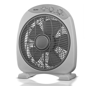 BRUNO ανεμιστήρας Box Fan BRN-0184, επιτραπέζιος/δαπέδου, 38W 32cm, γκρι