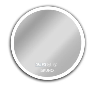 BRUNO καθρέφτης μπάνιου LED BRN-0192, στρόγγυλος, 24W, Φ70cm, IP67