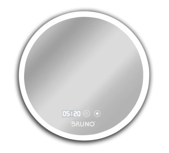 BRUNO καθρέφτης μπάνιου LED BRN-0201, στρόγγυλος, 24W, Φ80cm, IP67